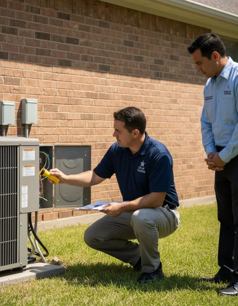 Inspectors Check During HVAC Inspections