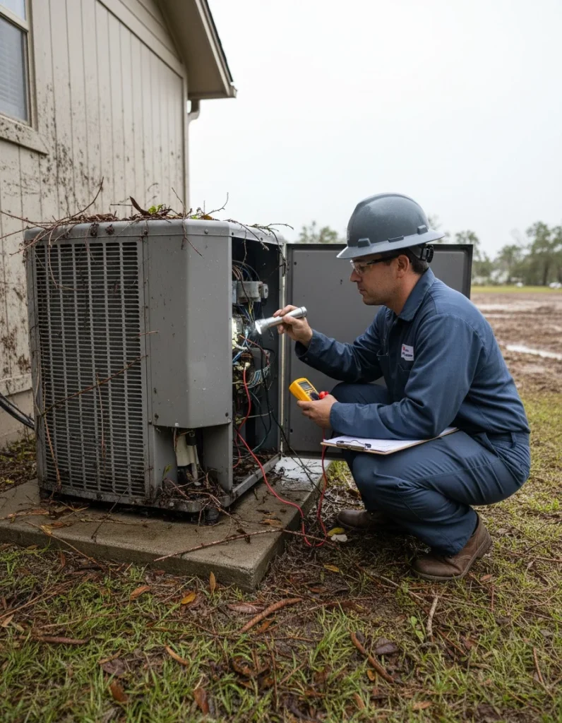 Post-Hurricane HVAC Inspection