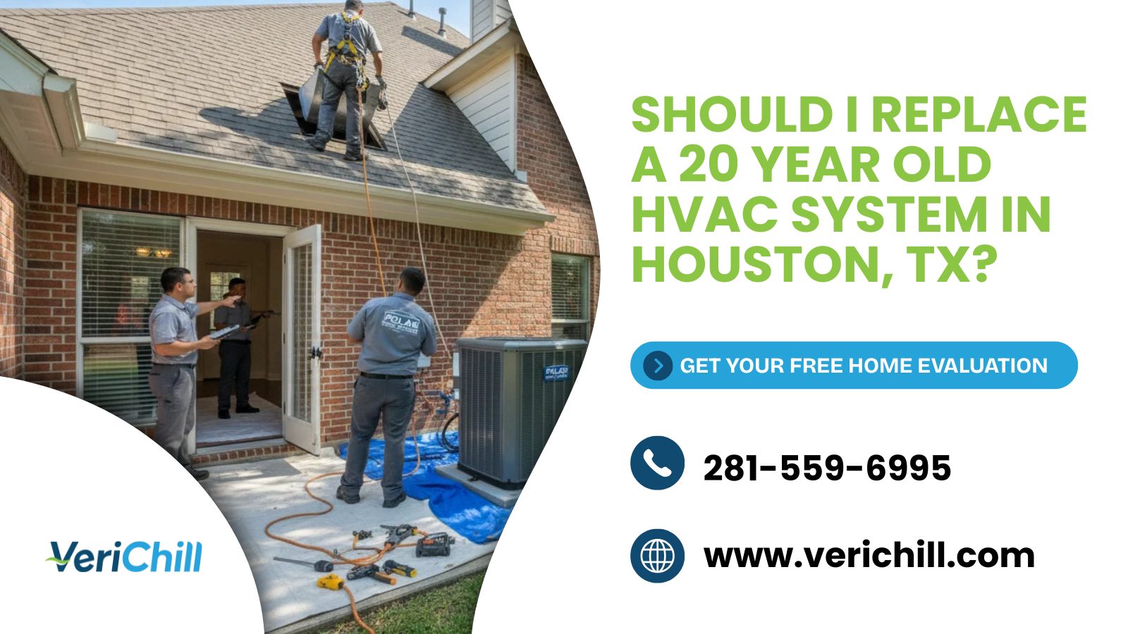 Should I replace a 20 year old HVAC system in Houston, TX
