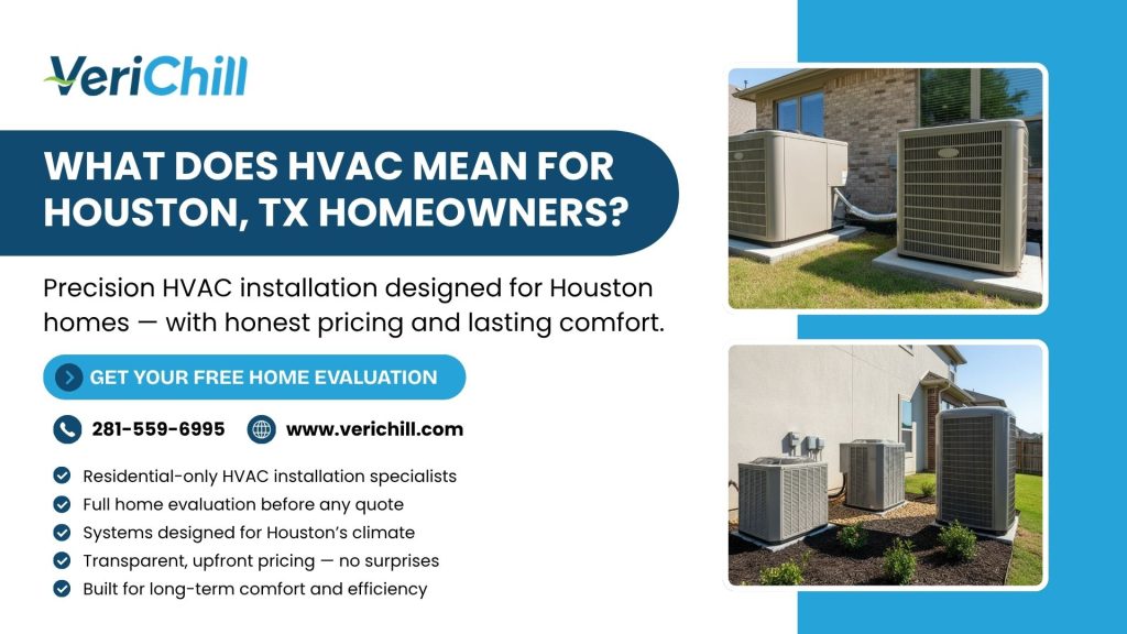 HVAC system for Houston, TX homeowners