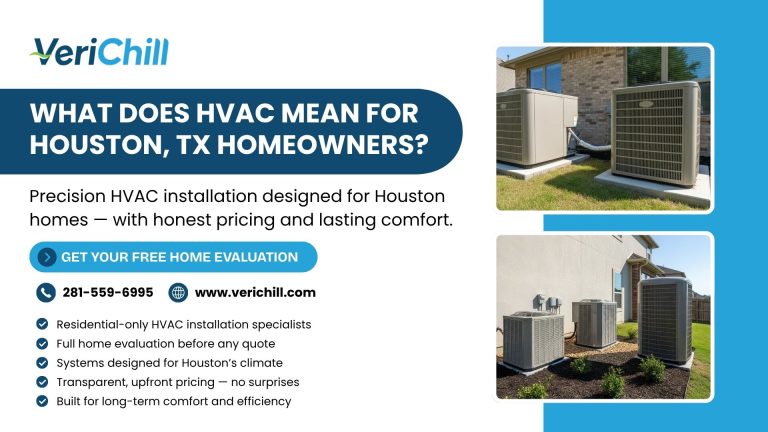 HVAC system for Houston, TX homeowners